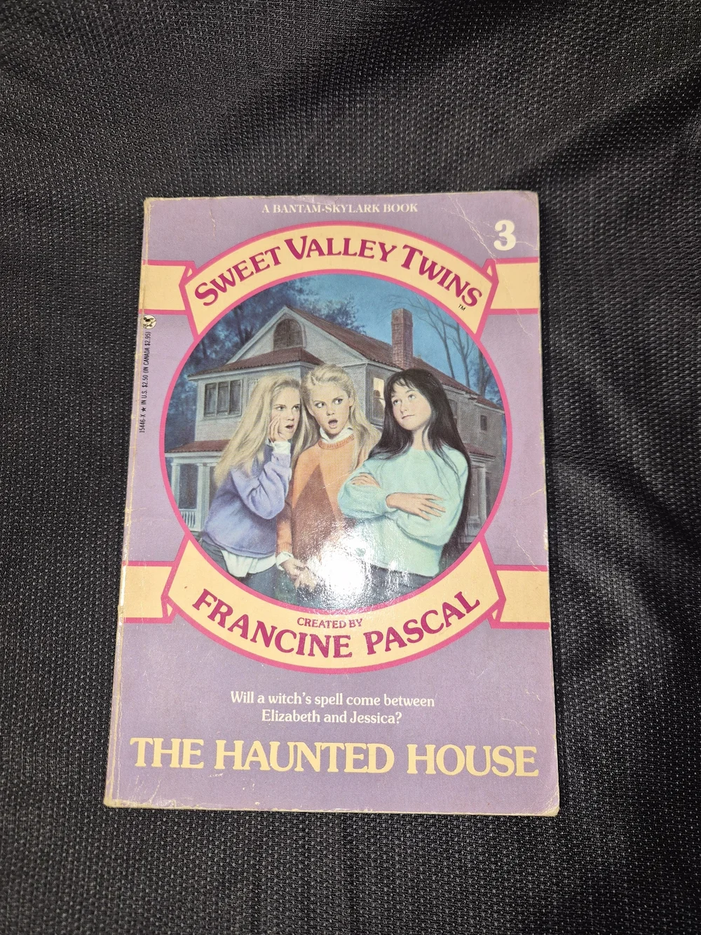 Sweet Valley Twins Paperback Book Lot - Pink, Blue, Purple Covers 3 Piece Set